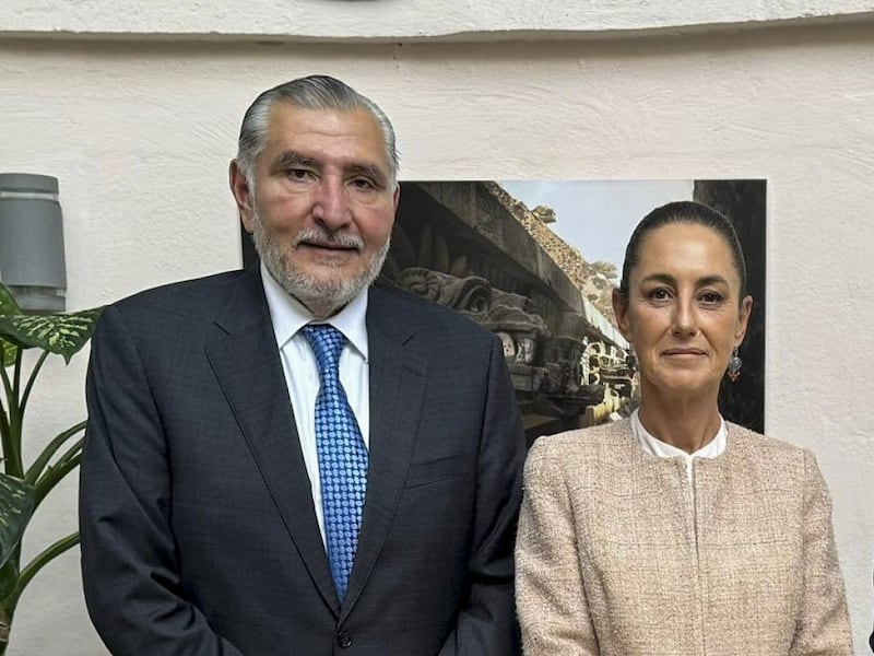 Adán Augusto y Claudia Sheinbaum
