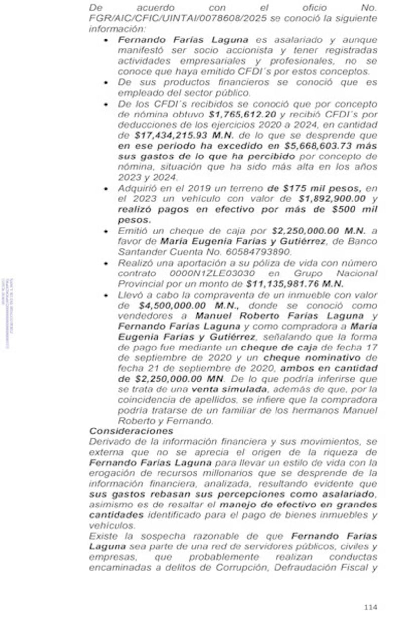 Documentos FGR