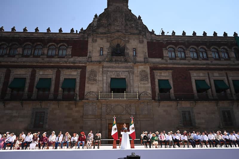 La presidenta destacó la labor de diálogo con EUA Dio a conocer una estrategia para fortalecer a México