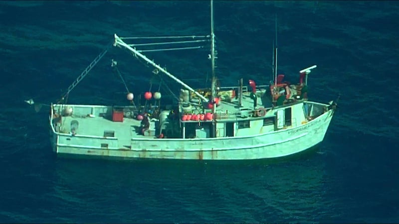 Barco de trasiego de cocaina