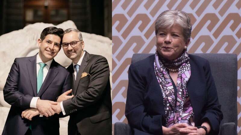 Alicia Bárcena reconoció su asistencia al evento de Martín Borrego en el MUNAL. Alicia Bárcenas, secretaria de Medio Ambiente y Recursos Naturales de México y el ex Coordinador de comunicación ciudadana.