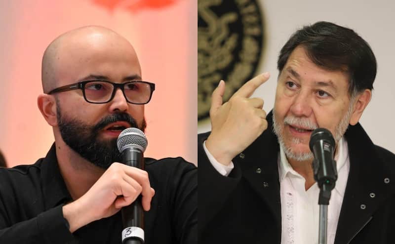Pablo Ahued y Fernández Noroña Pablo Ahued acusa a Fernández Noroña de frenar iniciativa