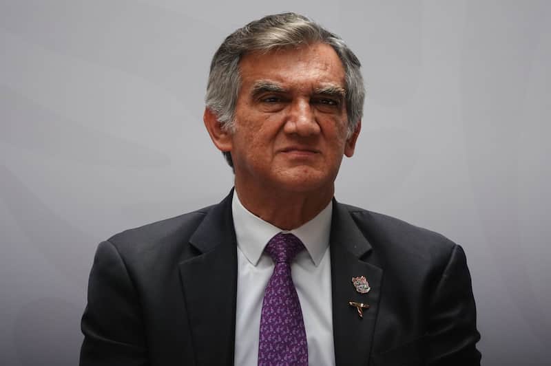 Américo Villarreal, gobernador de Tamaulipas, presuntamente enfrenta la cancelación de su visa de EUA. Américo Villarreal, gobernador de Tamaulipas, asiste a la firma de convenio de la ATDT