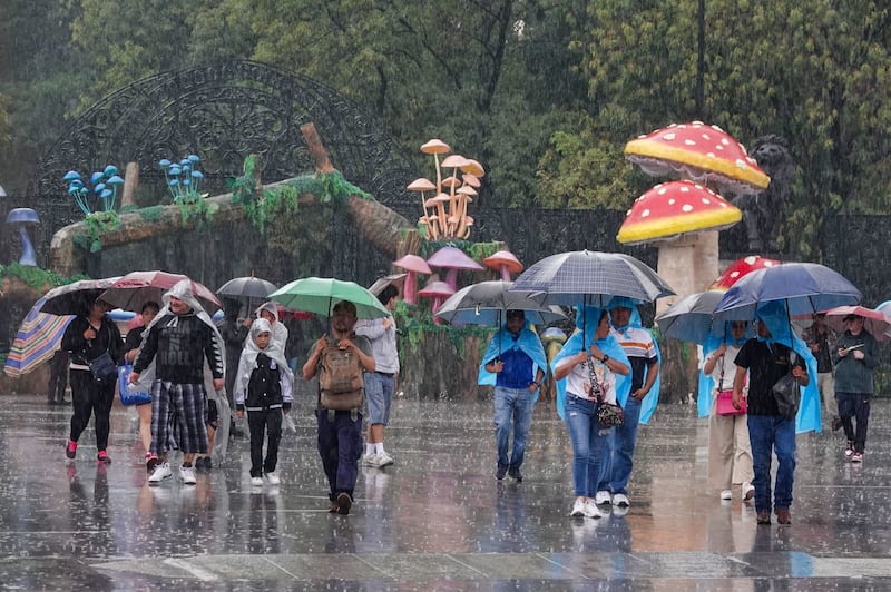 Días lluviosos en toda la CDMX
