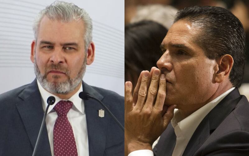 Alfredo Ramírez Bedolla y Silvano Aureoles