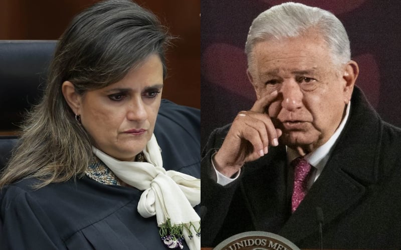 Margarita Ríos Farjat y AMLO