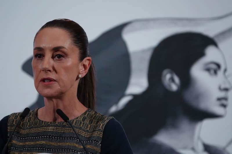la presidente podría pedir una reforma migratoria integral la mandataria desde palacio nacional en conferencia de prensa