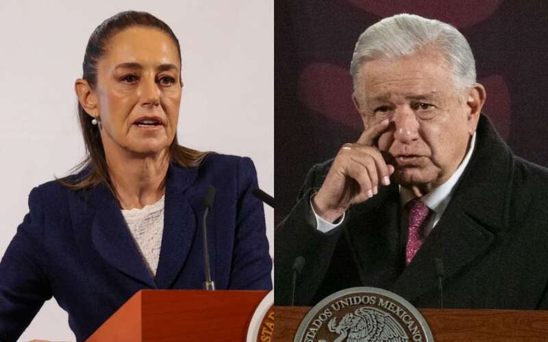 La presidenta Claudia Sheinbaum defendió a AMLO Aseguró que las campañas negras no funcionarán