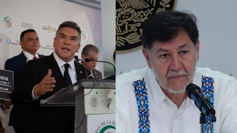 Alejandro Moreno pide destitución de Noroña como presidente de la Mesa Directiva del Senado. Alejandro Moreno pide destitución de Noroña como presidente de la Mesa Directiva del Senado.