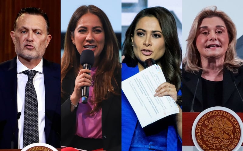 Mauricio Kuri, Libia Dennise, Tere Jiménez y Maru Campos