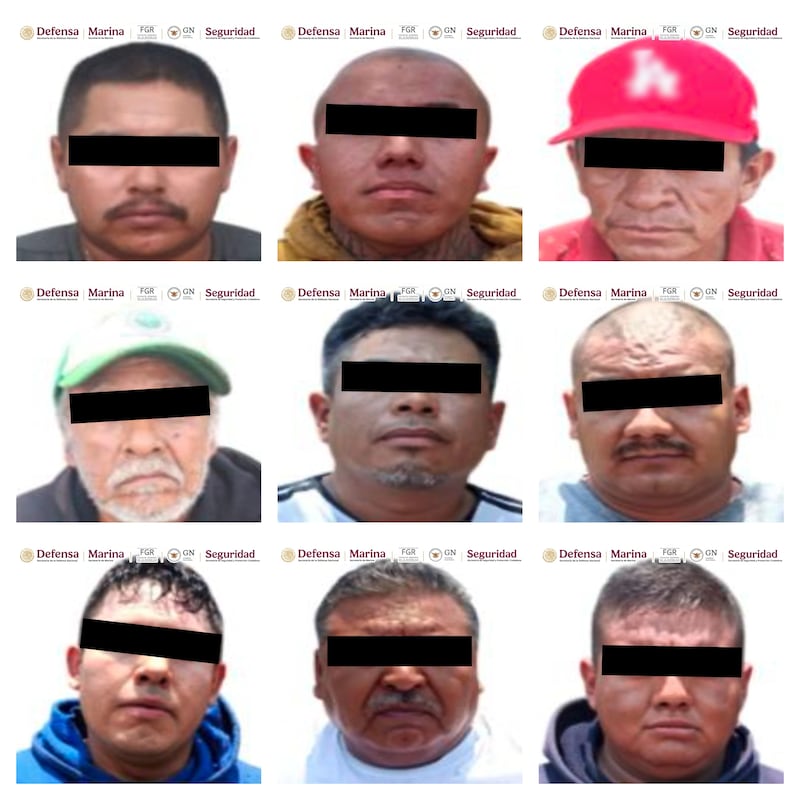 9 detenidos en Guanajuato