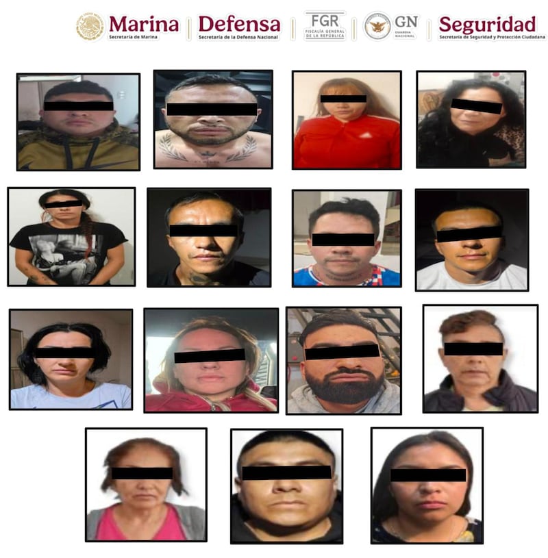 Cateos del Gabinete de Seguridad