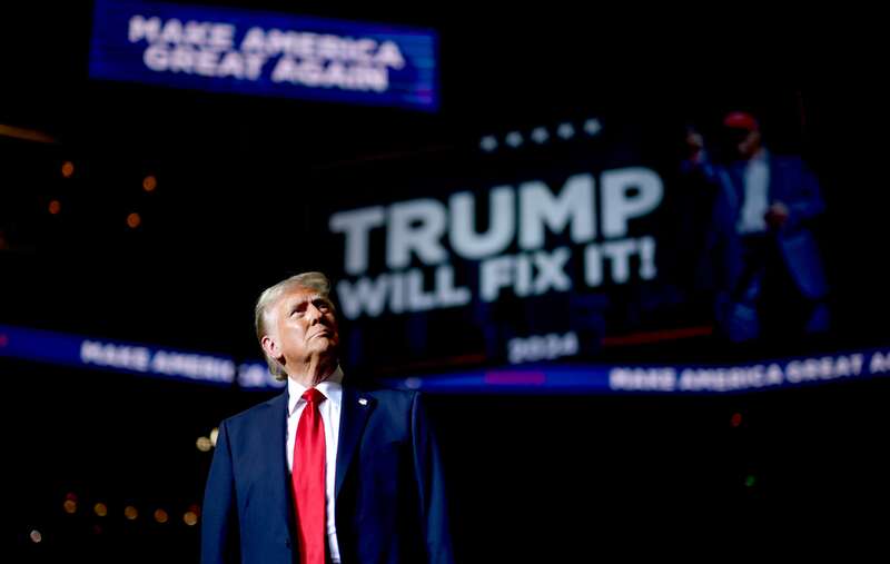 Desde su campaña rumbo a la presidencia, Trump ha amenazado a diversos países del mundo. Donald Trump en campaña 2024.