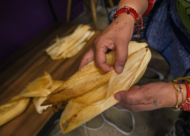 Tamales en México