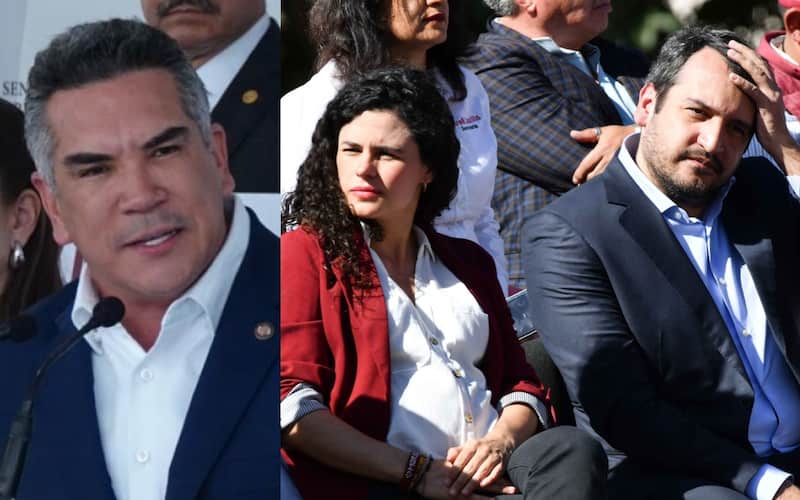 El dirigente del PRI se lanzó en contra de los líderes morenistas Alito Moreno, dirigente del PRI, Luisa Alcalde y Andy López, dirigentes de Morena