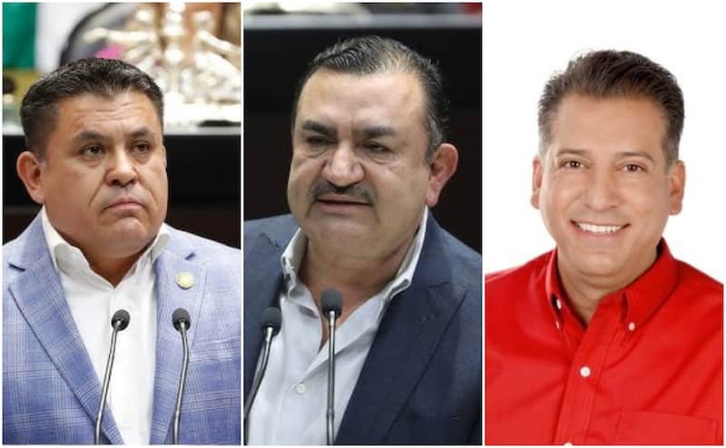 GobernArte revela a quienes serían los favoritos de los priistas para asumir una posible candidatura para las elecciones estatales de 2027. Imágenes de los posibles candidatos a la interna del PRI.