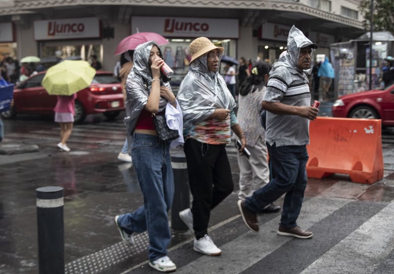 Lluvia en la CDMX