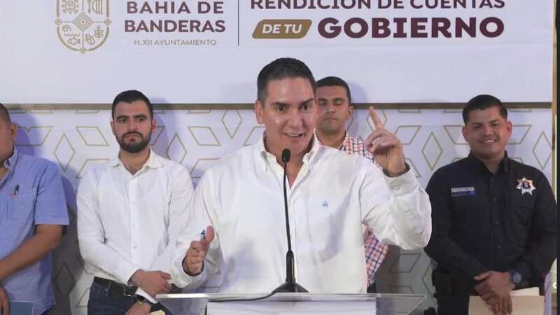 El alcalde de Bahía de Banderas, Héctor Santana, sube en preferencias para la candidatura rumbo a las elecciones por Nayarit 2027. Imágen