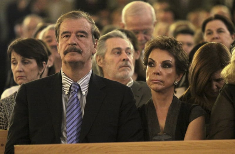 Vicente Fox y Martha Sahagún