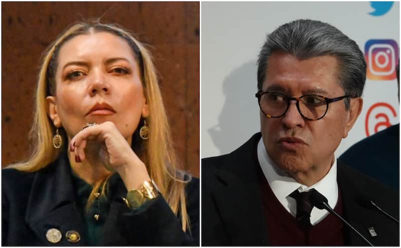 La diputada de Morena, Selene Ávila Flores, denunció haber sido víctima de violencia política en razón de género por parte de Ricardo Monreal, por supuestamente intentar impedir su participación en un evento de la Unión Interparlamentaria en Suiza. Imagen de Selene Ávila Flores y Ricardo Monreal