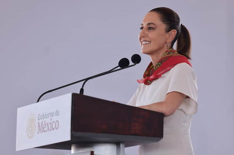Sheinbaum desde el estado de méxico la mandataria en la inauguración de un hospital