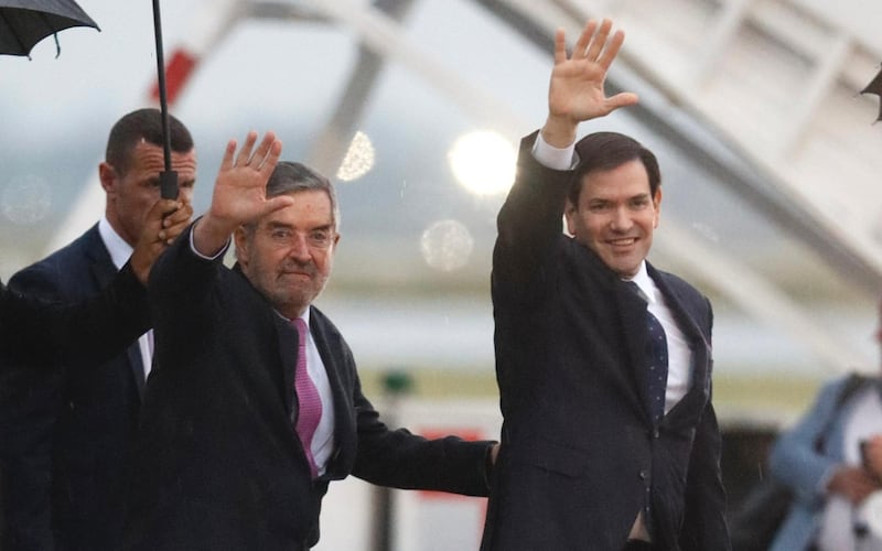 Juan Ramón de la Fuente y Marco Rubio