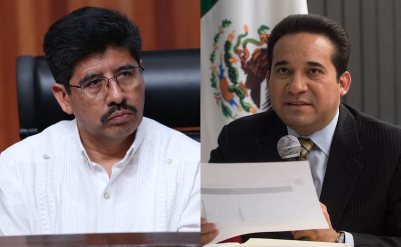 Hugo Aguilar y Gerardo García Marroquín