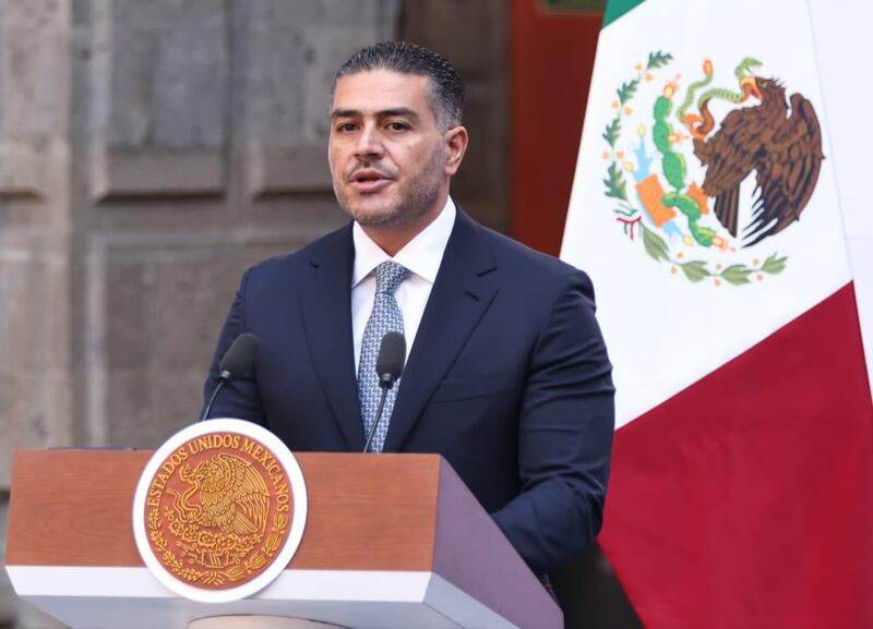 Omar García Harfuch. Harfuch