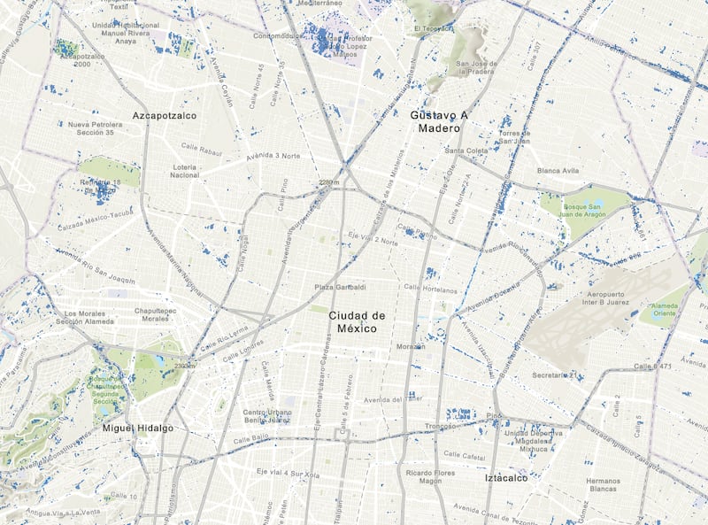 Mapa de la UNAM