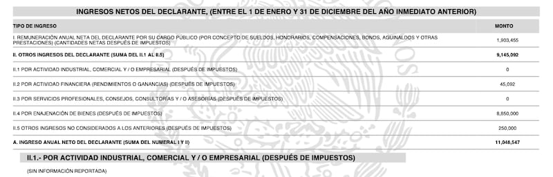 declaracion raquel buenrostro
