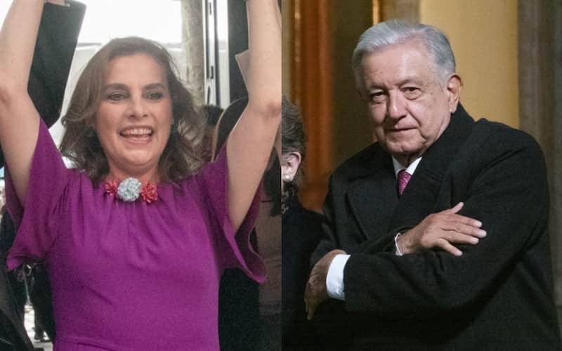 Beatriz Gutiérrez Müller y AMLO viven separados después de que el exmandatario se retiró a vivir a Palenque Beatriz Gutiérrez Müller y AMLO en Palacio Nacional