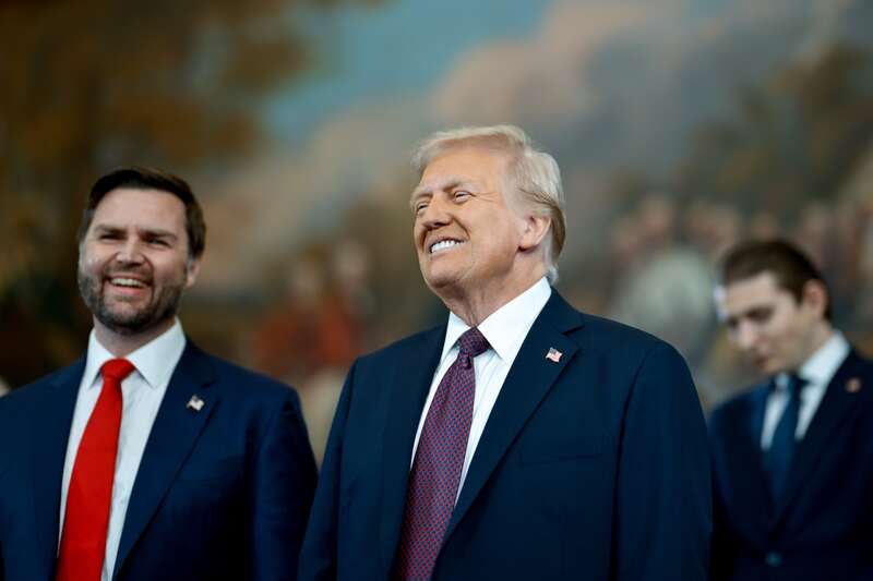 Donald Trump, presidente de Estados Unidos. El republicano presionará a México y Canadá en el tema arancelario para renegociar el T-MEC