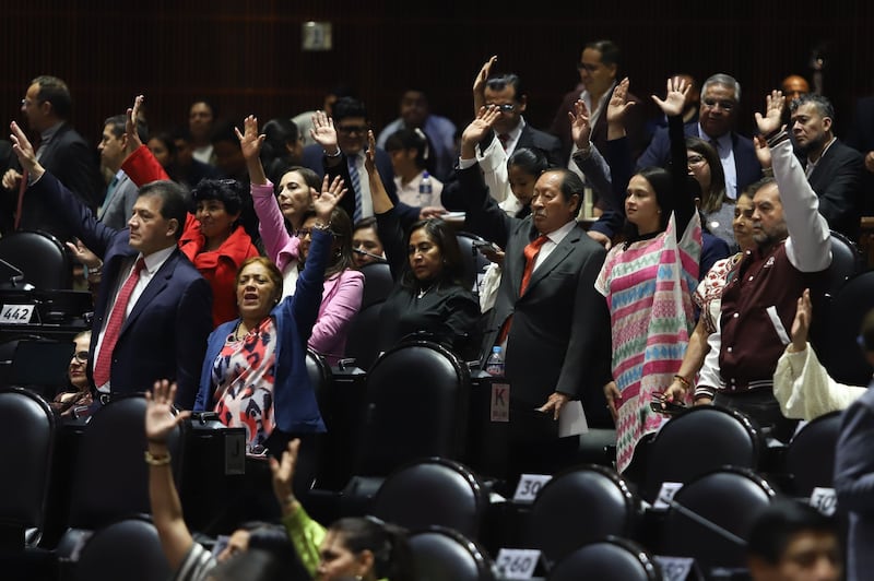 La bancada de diputados de Morena