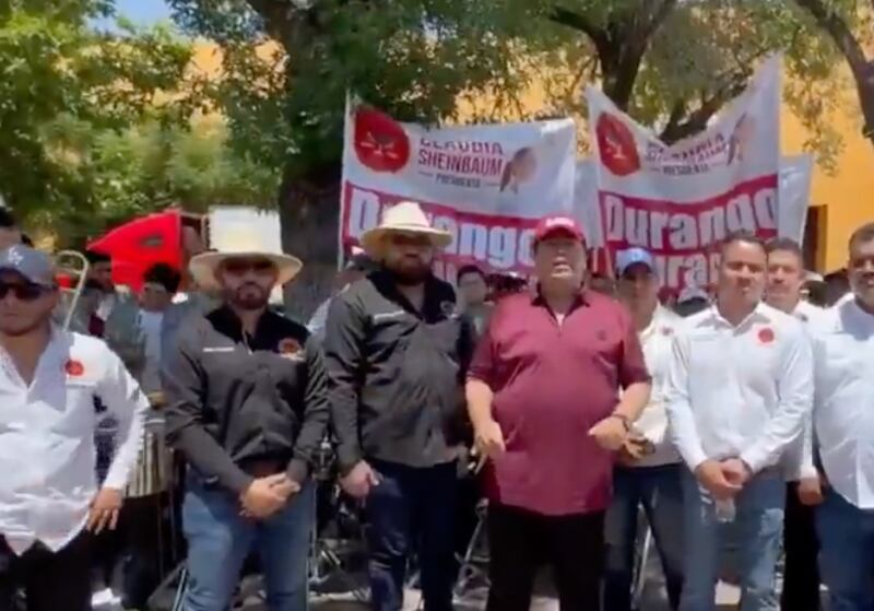 Mitin morena 2024 Durango
