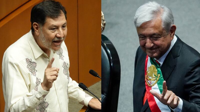 Noroña y AMLO