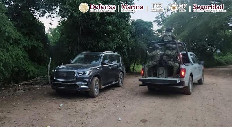 Operativo Gabinete de Seguridad en Sinaloa