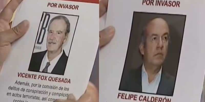 Venezuela distribuye carteles de "se busca" contra Fox, Calderón y otros expresidentes, acusándolos de conspiración y actos terroristas. El gobierno de Nicolás Maduro intensifica su ofensiva contra líderes internacionales que respaldan al opositor Edmundo González.