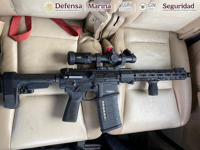 Aseguramiento armas Tijuana Aseguramiento armas Tijuana