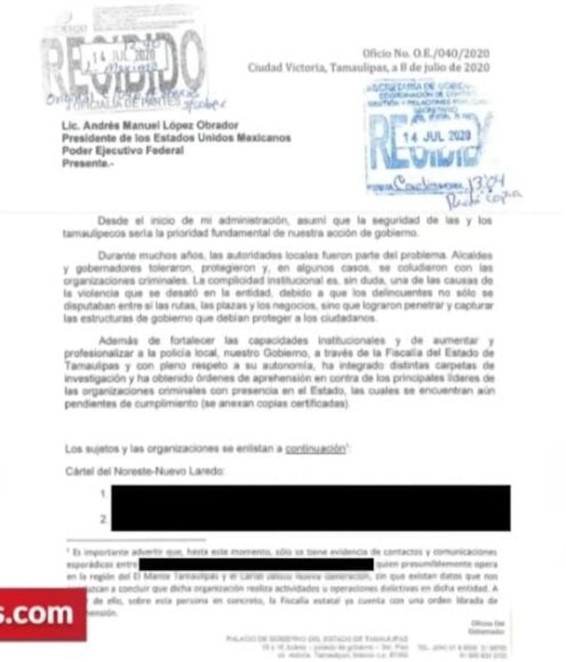 Documento de Aristegui Noticias