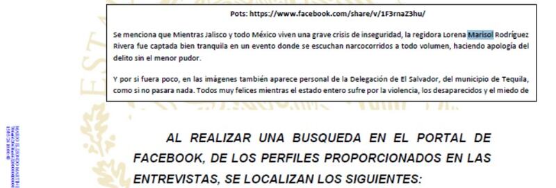 La alcaldesa de Tequila, Jalisco es nombrada en la orden de aprehensión de Diego Rivera Navarro