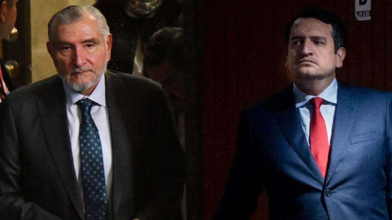 Adán Augusto y Andy López Beltrán