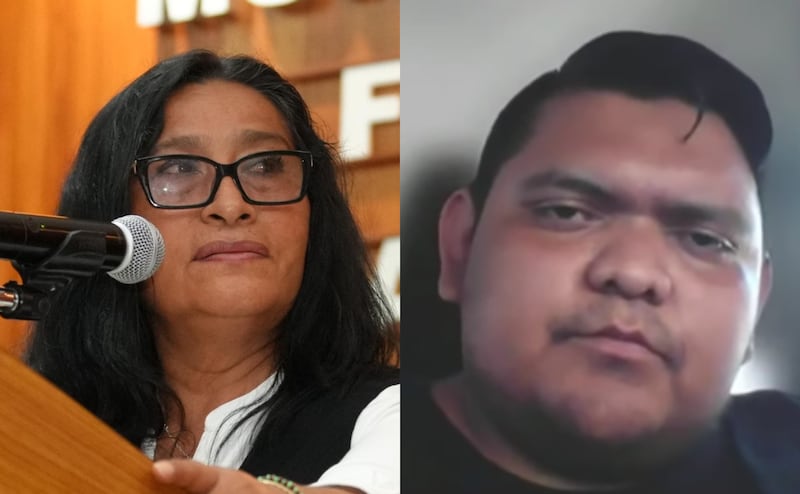 Abelina López y Jesús Castañeda