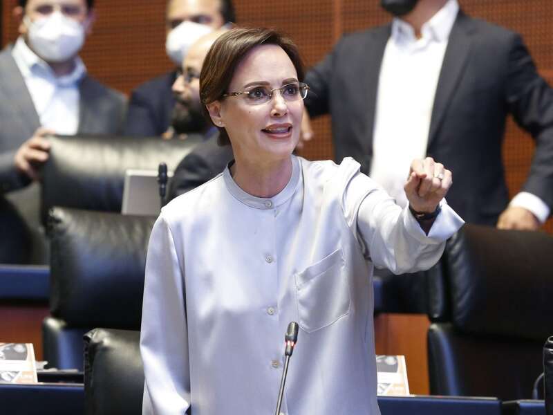 La senadora Lilly Téllez (PAN) critíca al gobierno de la 4T. Imagen promocional