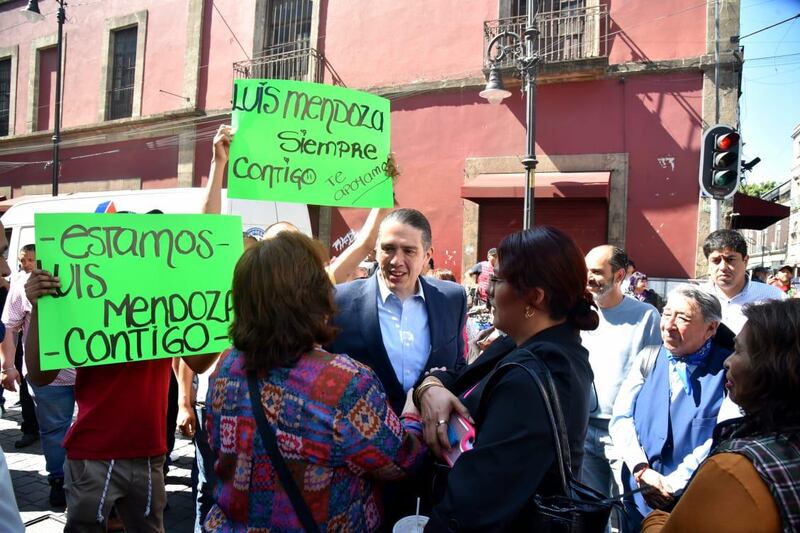 Luis Mendoza, alcalde de BJ