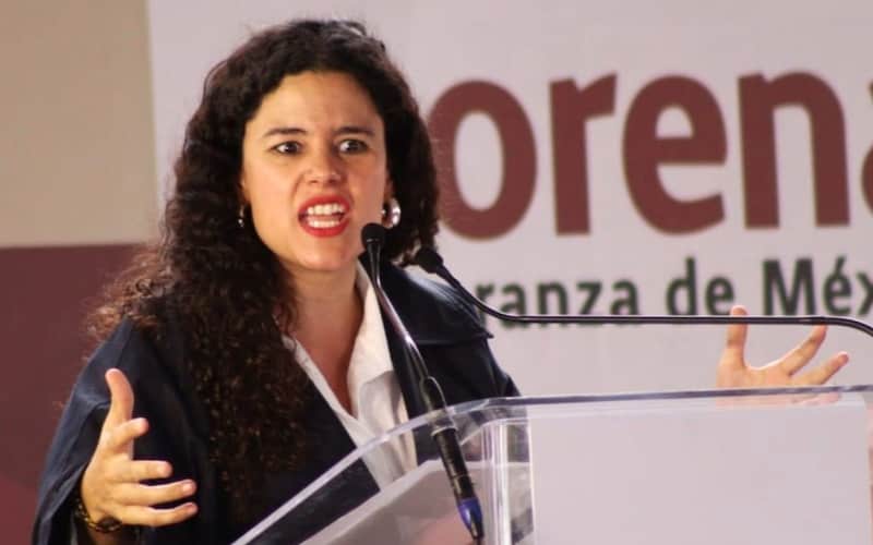 El partido que dirige Luisa María Alcalde fue multado por el INE La dirigenta de Morena a nivel nacional, Luisa María Alcalde