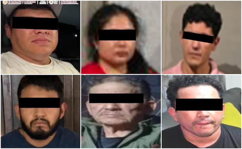 Omar García Harfuch anunció la detención de 6 presuntos criminales relacionados a la extorsión y al secuestro en Michoacán. Imágen