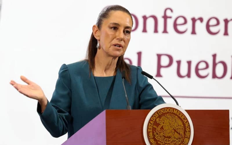 La presidenta habló sobre la supuesta 'lista negra' de Estados Unidos integrada por políticos mexicanos La presidenta Claudia Sheinbaum en su conferencia presidencial