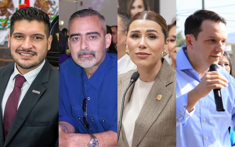 Alberto Granados Fávila, Óscar Eduardo Castro, Marina del Pilar y Carlos Torres