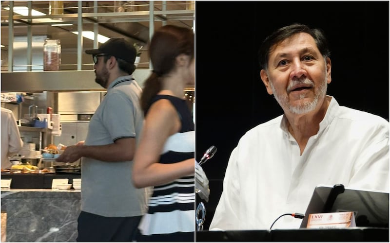 Noroña y Andy López Beltrán