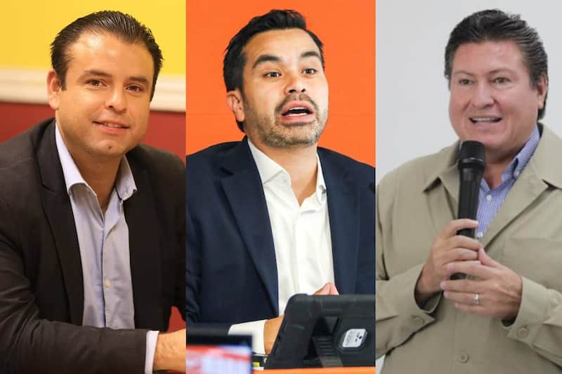 Miguel Ángel Varela, Jorge Álvarez Máynez y Fito Bonilla Miguel Ángel Varela, Jorge Álvarez Máynez y Fito Bonilla, las cartas fuertes de la oposición en Zacatecas